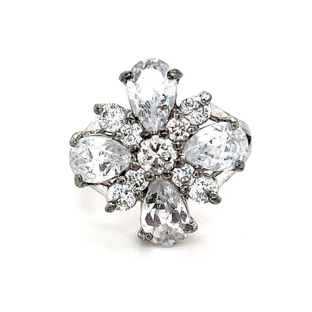 Shiny CZ Avon Ring